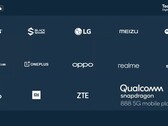 Mais de uma dúzia de OEMs irão lançar smartphones com o chipset Snapdragon 888. (Fonte da imagem: Qualcomm)