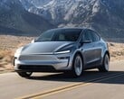 Um utilitário esportivo elétrico Tesla Model Y (Fonte da imagem: Tesla)