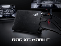 A Asus oferece o ROG XG Mobile (2025) em duas variantes do Nvidia GeForce RTX 50 em alguns mercados. (Fonte da imagem: Asus)