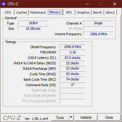 Memória CPU-Z