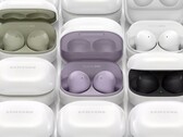 O Galaxy Buds 2 estará disponível em quatro cores. (Fonte da imagem: WalkingCat)