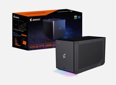 As próximas caixas de jogos AORUS apresentarão GPUs Ampere. (Fonte de imagem: Videocardz)