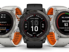O Garmin Fenix 7 (foto) e os smartwatches relacionados estão recebendo uma nova atualização beta. (Fonte da imagem: Garmin)