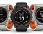 O Garmin Fenix 7 (foto) e os smartwatches relacionados estão recebendo uma nova atualização beta. (Fonte da imagem: Garmin)