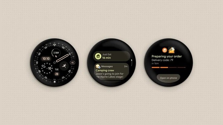 O Wear OS 7 pode exibir as atualizações em tempo real, já conhecidas das notificações do aplicativo “ Android ”.
