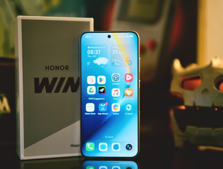 No teste: Honor Ganhar. Dispositivo de teste fornecido pela Trading Shenzhen.