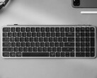 Teclado sem fio de baixo perfil Keychron B2 Pro Space Gray