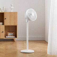 O Ventilador Permanente Mijia Smart DC de Frequência Variável tem 16 m (~52 pés). (Fonte de imagem: Xiaomi via Youpin)