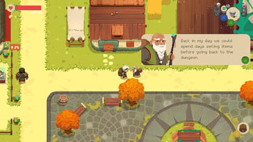 Na imagem: uma captura de tela do jogo Moonlighter.