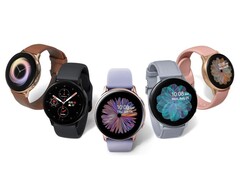 O Galaxy Watch Active 2 é um dos dois smartwatches Samsung a receber novas funcionalidades este mês. (Fonte de imagem: Samsung)