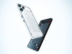 O Phone (3a) Lite permanece fiel à estética da Nothing com designs transparentes em preto ou branco. (Fonte da imagem: Nothing)