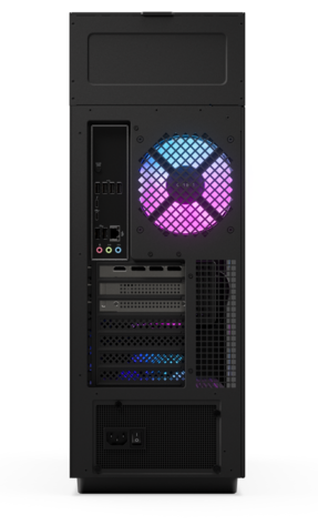 HP Omen Max 45L: E/S traseira. (Fonte da imagem: HP)