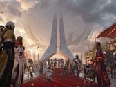 Uma imagem comemorando a atualização final de Destiny 2