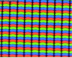 Subpixels levemente granulados