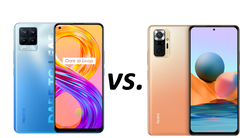 Em teste: Redmi Note 10 Pro vs. realme 8 Pro. Dispositivos de teste fornecidos por Xiaomi Alemanha e realme Alemanha