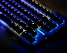 Wooting 80HE com RGB ativado. 