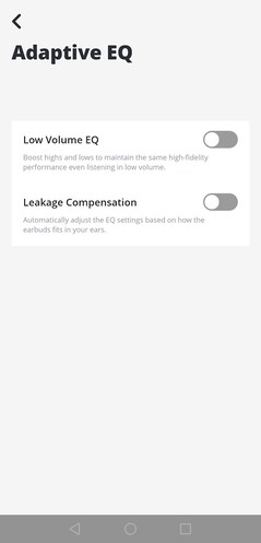 O aplicativo também permite que o senhor ajuste as configurações do equalizador (Fonte da imagem: Notebookcheck)