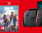 Um mock-up da arte da caixa do Grand Theft Auto VI Switch 2. (Fonte da imagem: via Nash Weedle)