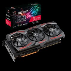 O ASUS ROG STRIX Radeon RX 6800 XT poderia oferecer uma grande atualização em relação ao carro-chefe atual da AMD, o RX 5700 XT (Fonte de imagem: ASUS)