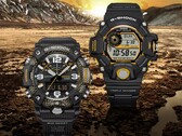 O novo relógio Casio G-Shock GDG-B100 pode se basear no GG-B100Y (esquerda)