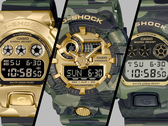 Casio: Primeira olhada nos quatro novos relógios G-Shock "Camo and Gold" que serão lançados em junho