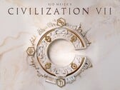 Imagem oficial de Sid Meier's Civilization VII, mostrando o emblema central do jogo de estratégia.