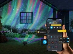 A Outdoor Projector Light da Govee (foto) já está disponível nos EUA. (Fonte da imagem: Govee)