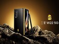 O Galaxy W22 5G suporta uma caneta S personalizada. (Fonte da imagem: Samsung)