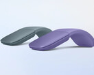 As cores do novo Surface Arc Mouse combinam com as do novo Surface Pro 11 e Surface Laptop. (Fonte da imagem: Microsoft)