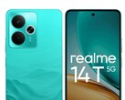 O Realme 14T será lançado em breve com uma carcaça à prova d'água e com certificação IP69. (Fonte da imagem: Realme)