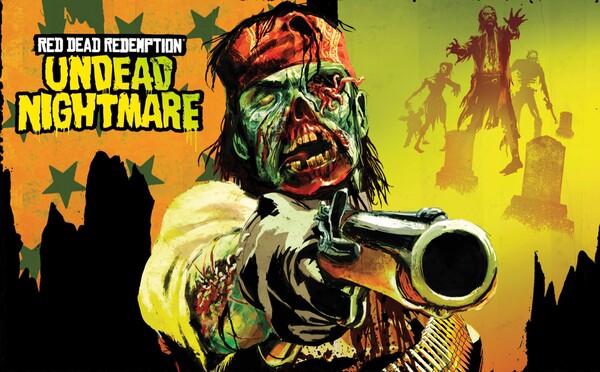 O marketing de Undead Nightmare certamente não foi discreto quanto ao fato de ser uma reformulação do jogo básico - e que tipo de reformulação era essa. (Crédito da imagem: Rockstar)