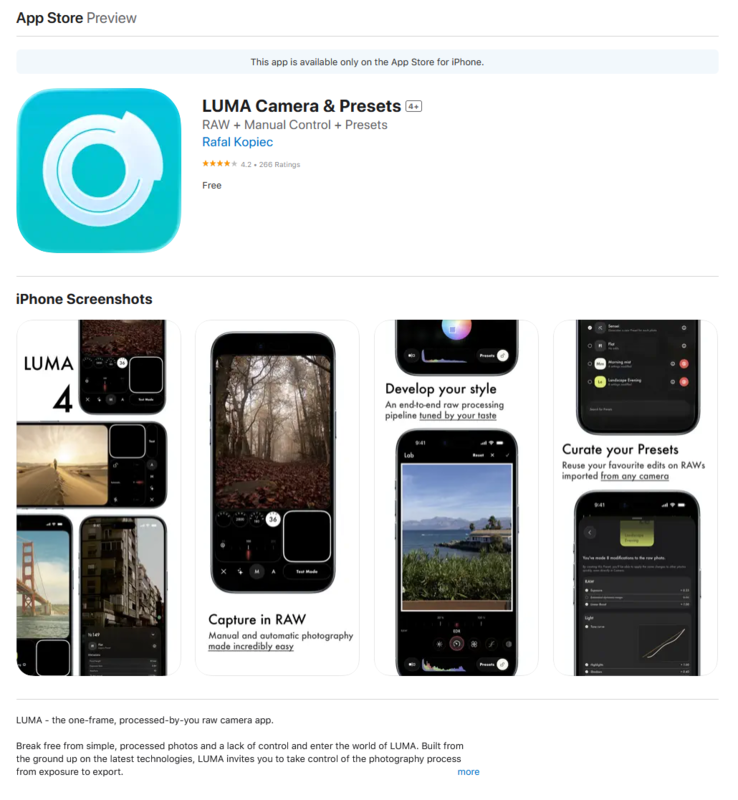 (Fonte da imagem: Apple App Store)