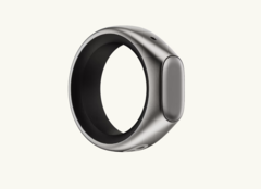 O Stream Ring é usado nos dedos indicadores do usuário e é resistente à chuva e à lavagem das mãos. (Fonte da imagem: Sandbar)