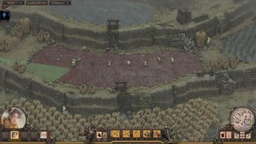 Na imagem: uma captura de tela do jogo Shadow Tactics: Blades of the Shogun.