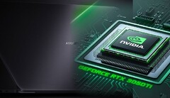 O Xiaomi Mi Notebook Pro X irá esportar o novo GPU Nvidia GeForce RTX 3050 Ti Laptop GPU. (Fonte da imagem: Xiaomi - editado)