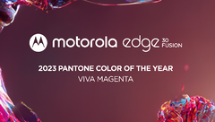 The Edge 30 Fusion tem uma edição especial Pantone. (Fonte: Motorola)