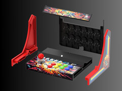 iMP Mini Arcade Pro mostrado desmontado (Fonte da imagem: iMP Gaming PR)
