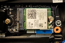 A placa WLAN Killer Wi-Fi 7 BE1750x demonstra uma boa taxa de recepção