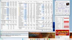 Teste de estresse Prime95 + FurMark