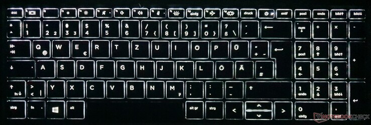 Iluminação do teclado