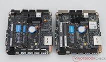 Vzmore AX9 Max (à esquerda) vs. Geekom A9 Max (à direita)