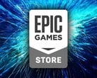 Logotipo da Epic Games Store.