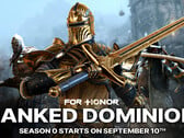 Uma imagem anunciando a 0ª Temporada de classificação do For Honor