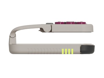 O controle se prende à parte inferior de smartphones compatíveis. (Fonte da imagem: GameSir)