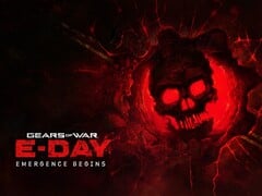 Arte promocional oficial de Gears of War: E-Day.