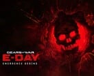 Arte promocional oficial de Gears of War: E-Day.