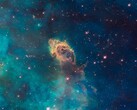Uma imagem mostrando a Nebulosa Carina.