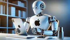 Apple está explorando tecnologias de robótica enquanto busca encontrar a &quot;próxima grande novidade&quot;. (Imagem: Dall.E)