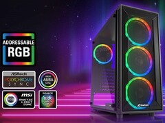 Caso Sharkoon TG4M RGB ATX (Fonte: Sharkoon)