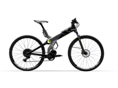 O Stealth Overlander R e-bike tem uma bateria de 800 Wh. (Fonte de imagem: Stealth Electric Bikes)